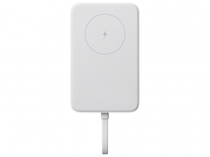 Внешний аккумулятор с кабелем Xiaomi 33W Magnetic Power Bank (Integrated Cable), 10000 мАч, белый