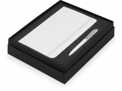 Подарочный набор Moleskine Picasso с блокнотом А5 и ручкой, белый, в коробке