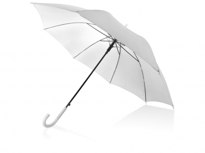 Зонт-трость Яркость, полуавтомат, белый