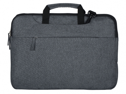Сумка Plush c усиленной защитой ноутбука 15.6, серо-синяя