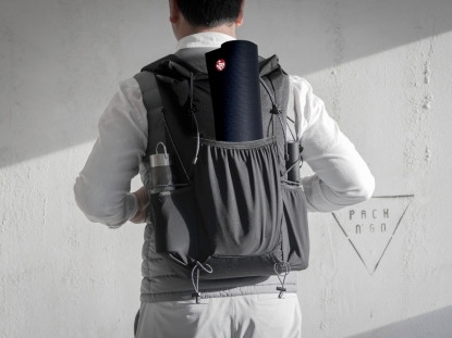 Складывающийся рюкзак-мессенджер Venturer Eco для ноутбука 16 дюймов