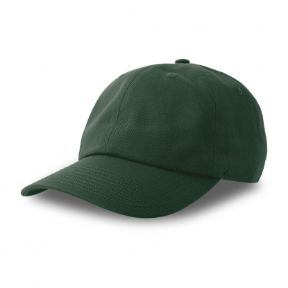 Бейсболка DAD HAT-S, темно-зеленая
