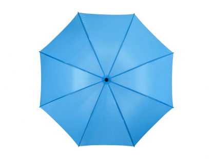 Зонт-трость Zeke, голубой, купол