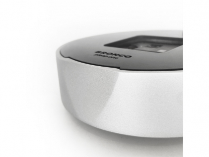 Часы настольные Bronco Sparky XXS, серебристые