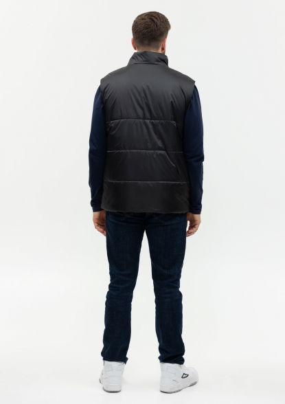 Жилет утепленный унисекс STAN 210T, черный