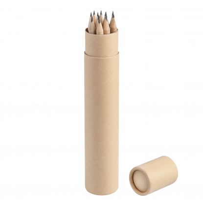 Набор FORTE с 12 карандашами WOOD COLOR, натуральный