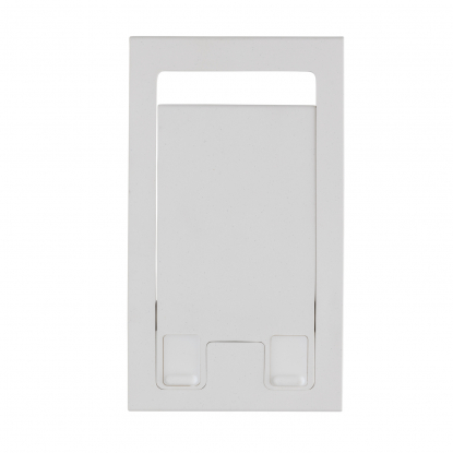 Складная подставка для телефона SnapStand из переработанного пластика RCS, белая