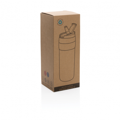 Термокружка 2-в-1 из переработанной нержавеющей стали RCS, 670 мл