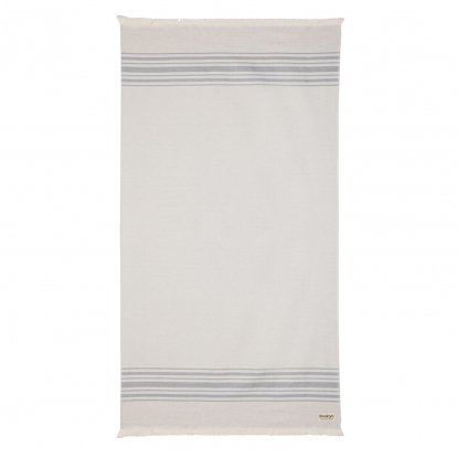 Накидка Ukiyo Yumiko из переработанного хлопка, серая