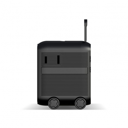 Универсальный адаптер Xoopar Luggie со встроенными вилками типов EU, UK, US и AUS, черный