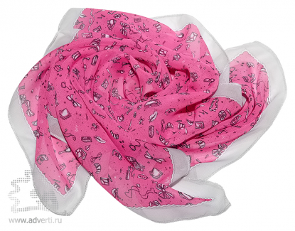 Набор Парижские штучки Розовый с платочком, дизайн платочка