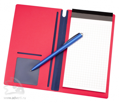 Блокнот-планшет с обложкой А6 с полноцветной печатью, в открытом виде