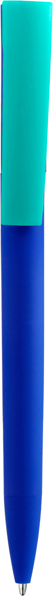 Ручка ZETA SOFT BLUE MIX, синяя с бирюзовым