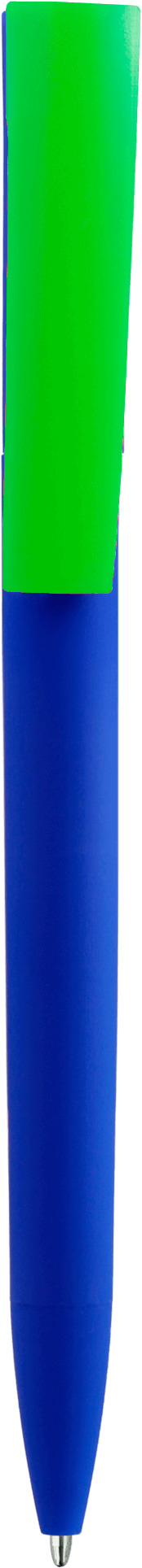 Ручка ZETA SOFT BLUE MIX, синяя с салатовым