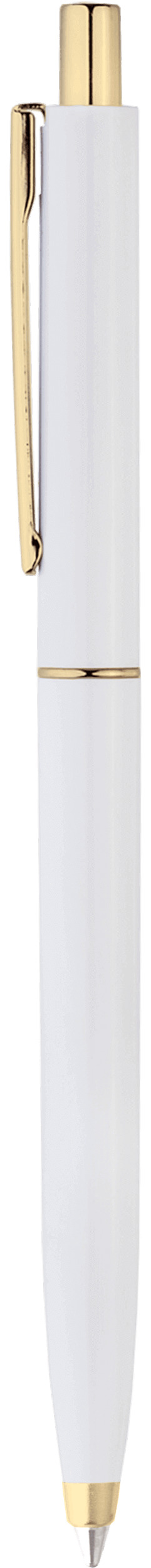 Ручка TOP GOLD, белая
