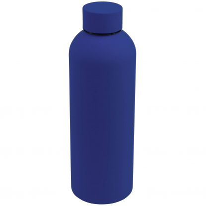 Термобутылка вакуумная ALASKA SOFT, синяя