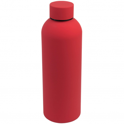 Термобутылка вакуумная ALASKA SOFT, красная