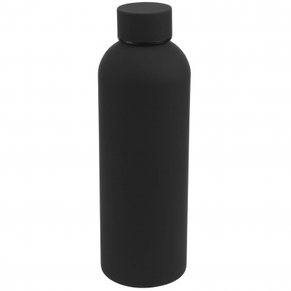 Термобутылка вакуумная ALASKA SOFT, черная