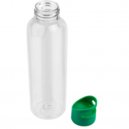 Бутылка для воды MINI BINGO, прозрачная с зеленым