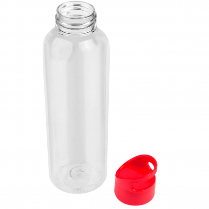 Бутылка для воды MINI BINGO, прозрачная с красным