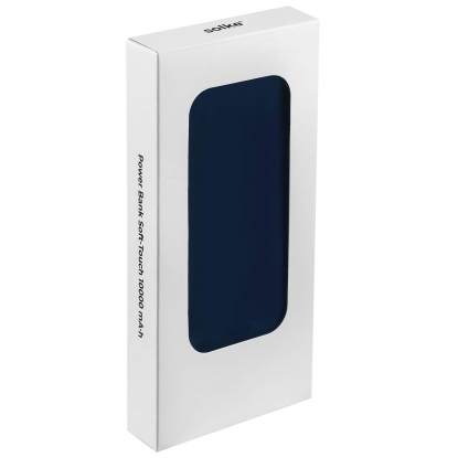 Внешний аккумулятор SIRIUS SOFT TYPE-C, 10000 мАч, синий