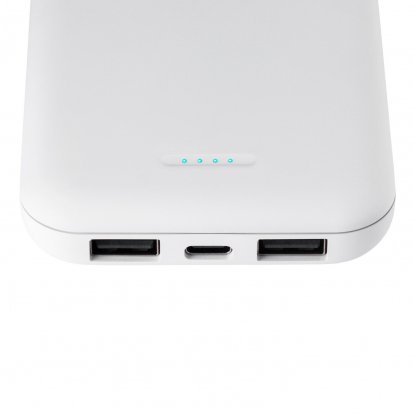 Внешний аккумулятор SIRIUS SOFT TYPE-C, 10000 мАч, белый