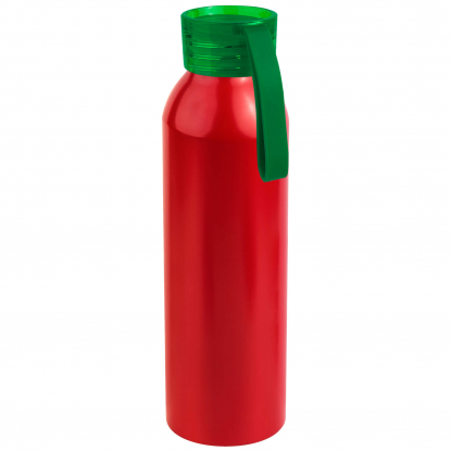 Бутылка для воды VIKING RED, красная с зеленой крышкой