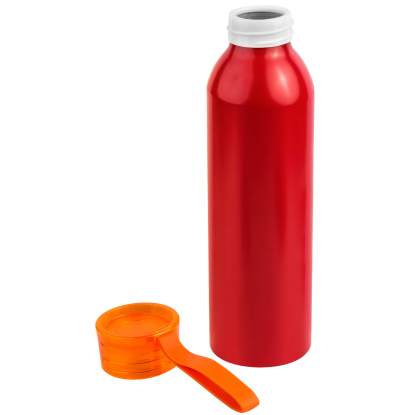 Бутылка для воды VIKING RED, красная с оранжевой крышкой