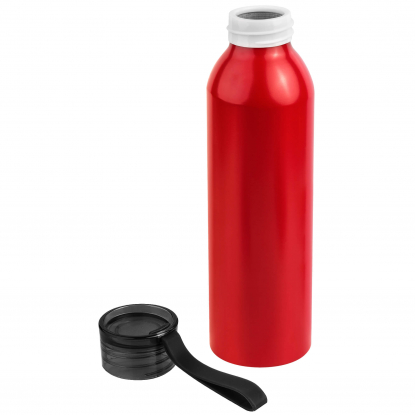 Бутылка для воды VIKING RED, красная с черной крышкой