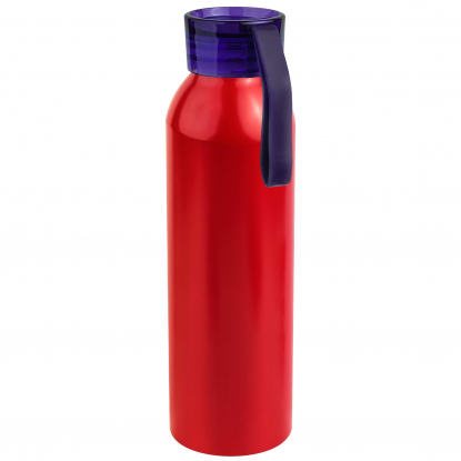 Бутылка для воды VIKING RED, красная с фиолетовой крышкой