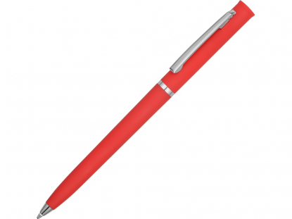 Ручка пластиковая шариковая Navi soft-touch, красная