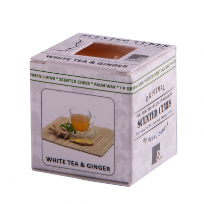 Аромакубики, белый чай и имбирь