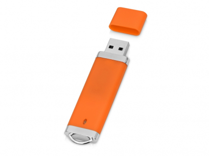 USB-флешка Орландо, оранжевая, открытая