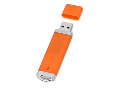 USB-флешка Орландо, оранжевая, открытая