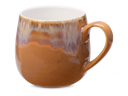 Подарочный набор Re:y. Haven с пледом, кружкой и чаем, оранжевый