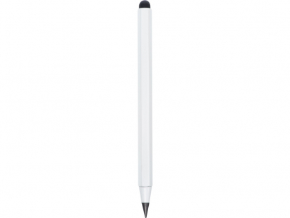 Вечный карандаш с линейкой и стилусом Sicily, белый