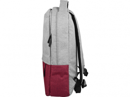 Рюкзак Fiji с отделением для ноутбука, красный, вид сбоку