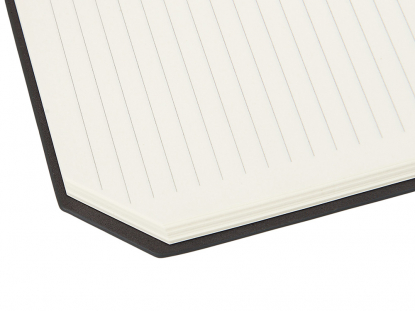 Блокнот А5 с магнитным клапаном в гибкой обложке Chaplin, серый