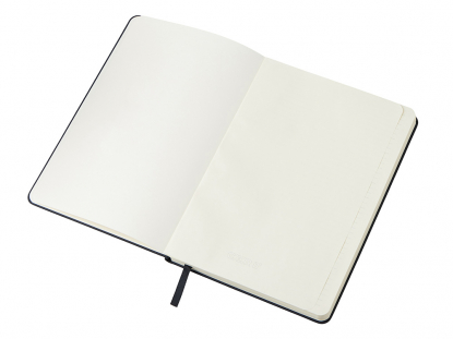 Бизнес-блокнот А5 С3 soft-touch с магнитным держателем для ручки, черный