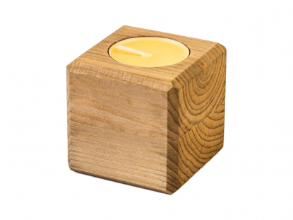 Свеча в декоративном подсвечнике, манго