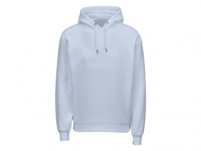 Толстовка с капюшоном Lisbon, унисекс, голубая, S