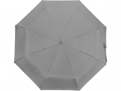 Зонт складной Canopy с большим двойным куполом (d126 см), серый