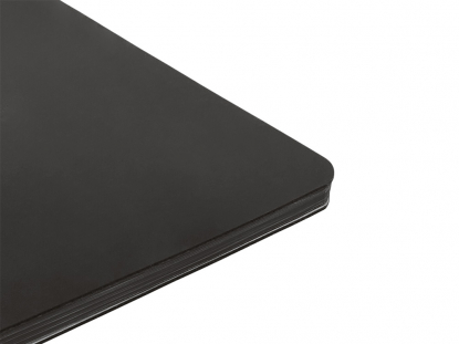 Блокнот А5 Одри софт-тач, черный