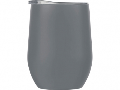 Термокружка Vacuum mug C1, soft touch, серая