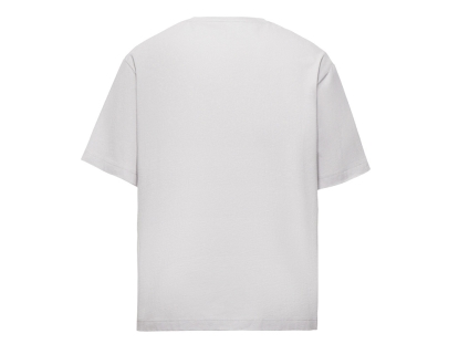 Футболка унисекс с пич отделкой Kyoto, жемчужная