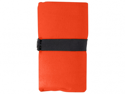 Сумка Fixy из переработанного хлопка 220 г/м2 с фиксирующей лентой, оранжевая