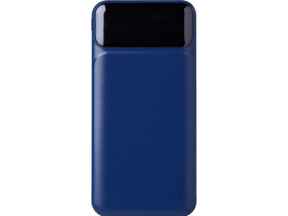 Внешний беспроводной аккумулятор c QC/PD Арти, 10000 мАч, темно-синий с белой подсветкой