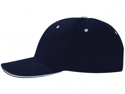 Бейсболка New Castle, темно-синяя