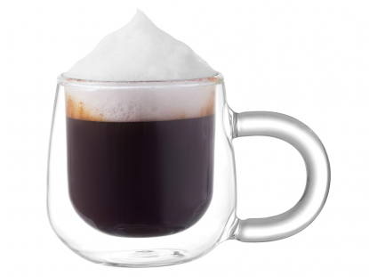 Кружка с двойными стенками и градиентом Fog, прозрачная