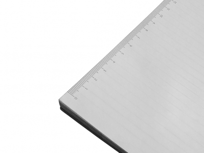 Блокнот в гибкой обложке А5 C1 софт-тач, черный